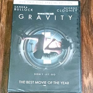 GRAVITY on DVD Sandra Bullock